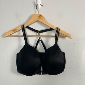 Victoria’s Secret black racerback very sexy push-up 36DD BRA